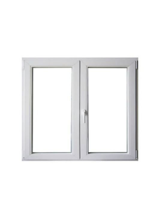 Koemmerling Hinged Window PVC Soundproof W130xH160cm