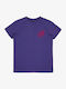 Παιδικό T-shirt Μωβ