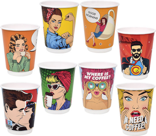 Smart Disposable Cup Paper Double Wall 420ml 20pcs