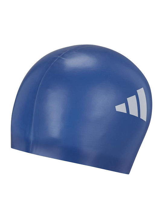 adidas 3-Stripes Badekappen Erwachsene Blau adidas 3-Stripes Badekappen Erwachsene Blau