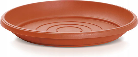 Prosperplast Pod21 Plate Pot Plastic Terracotta 21x21cm POD21-R624