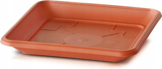 Prosperplast PKWT22 Πιάτο Γλάστρας Πλαστικό Terracotta 22x22εκ. PKWT22-R624