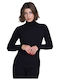 Target Women's Blouse Long Sleeve Turtleneck Black
