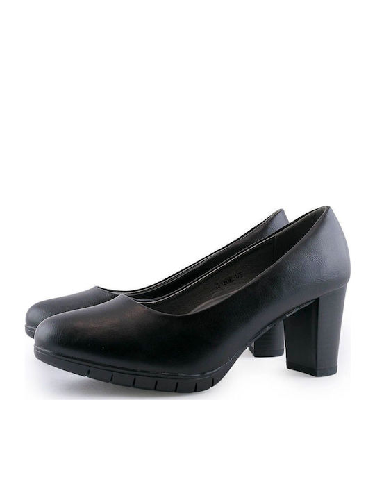Pumps mit mittelhohem Absatz Schwarz
