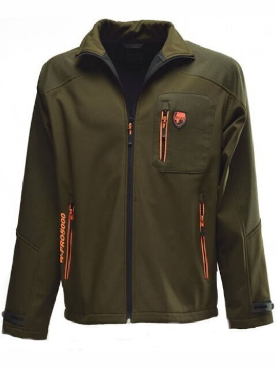 Univers U-tex Jachetă de vânătoare Softshell Verde