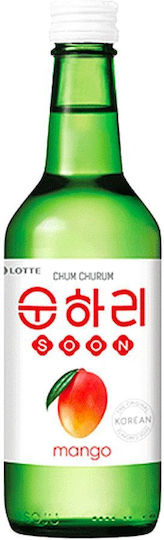 Корейска Напитка Соджу Chum Churum Вкус Манго Ябълка 12% 350мл Lotte Apple Mango Soju