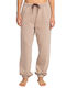 Roxy Women's High Waist Jogger Sweatpants Brown