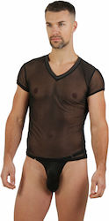 Soiemio Sexy Herren Top Schwarz