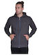 Gray Hoodie Cardigan