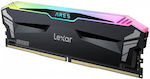 Lexar Ares RGB XMP 32GB DDR5 RAM με Ταχύτητα 6400 για Desktop