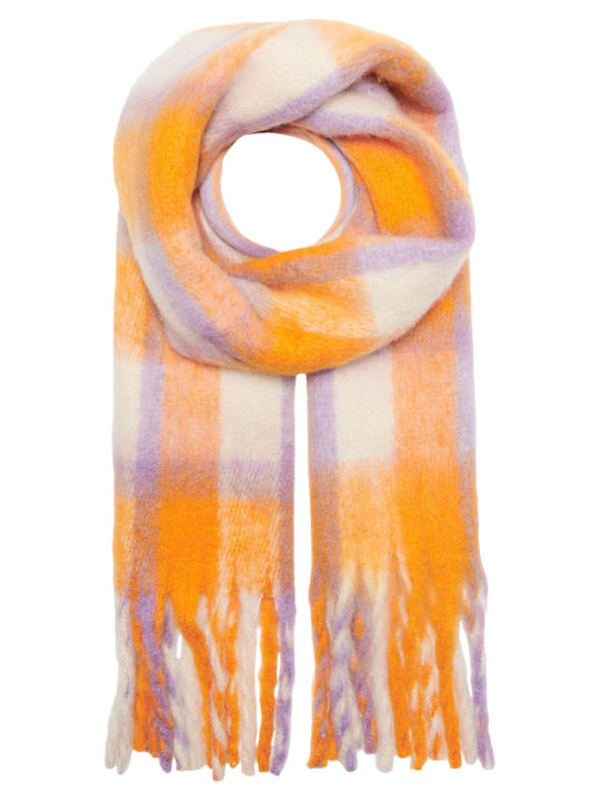 Only Women's Wool Scarf Orange