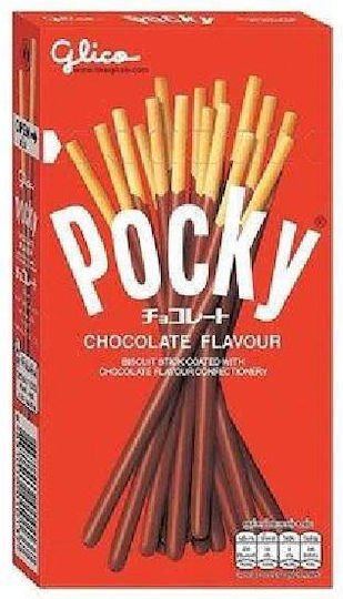 Glico Biscuits Pocky Sticks With Topping Chocolate 1pcs 47gr