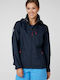 Lang Damen Puffer Jacke für Winter Marineblau