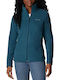 Columbia Fast Trek Ii Short Women's Cardigan with Zipper Blue