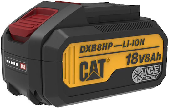 CAT Μπαταρία Εργαλείου Λιθίου 18V με Χωρητικότητα 8Ah DXB8HP