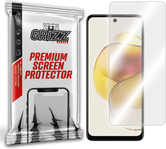 GrizzGlass Hybridglass Tempered Glass (Motorola Moto G73)