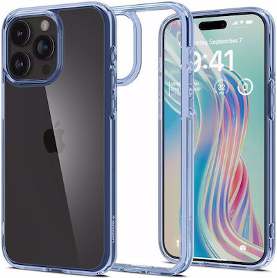 Spigen Ultra Hybrid Umschlag Rückseite Silikon Hellblau (iPhone 15 Pro Max)