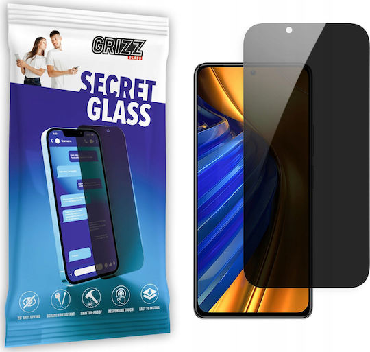 GrizzGlass Secretglass Поверителност Закалено стъкло (Poco F4 GT)