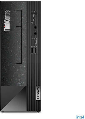 Lenovo ThinkCentre neo 50s Kleiner Formfaktor (SFF) Desktop PC (Kern i3-12100/8GB DDR4/256GB SSD/W11 Pro) US-Tastatur