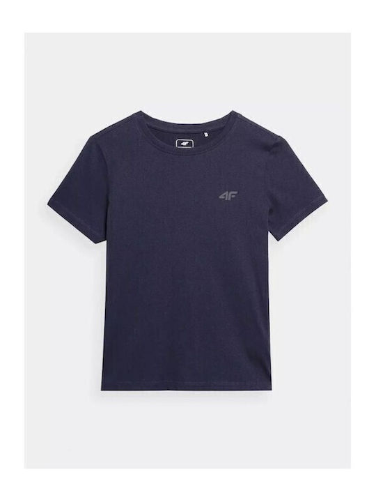 4F Tricou pentru copii Albastru