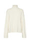 Vero Moda Women's Long Sleeve Sweater Turtleneck Beige