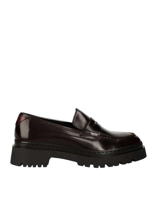 Gant Aligrey Women's Moccasins in Burgundy Color