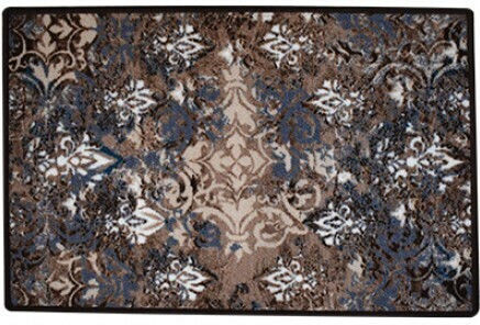 Chios Hellas Rectangular Kitchen Mat with Anti-slip Underlay Blue 40x70εκ.