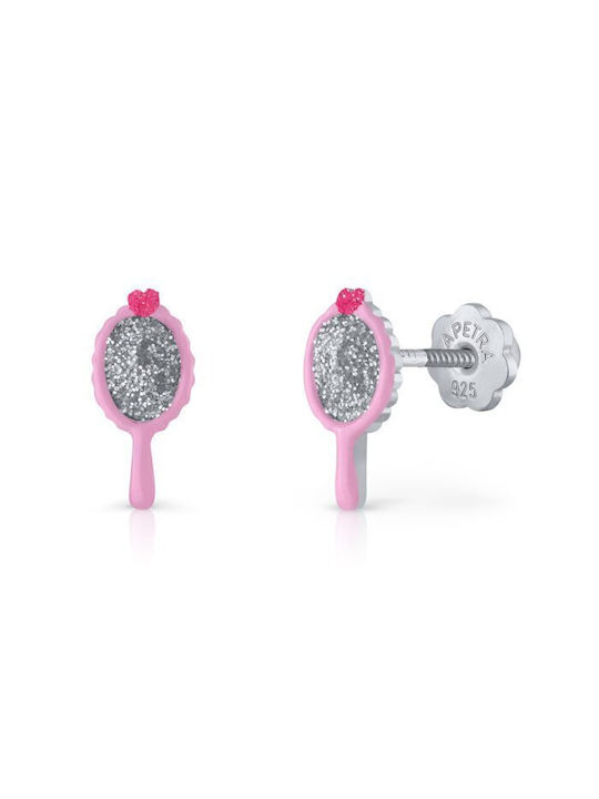 Lapetra Silver Studs Kids Earrings