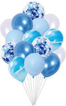 Μπαλόνια Μπλε 15τμχ