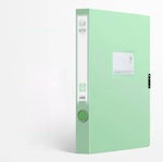 Νext Πλαστικό Κουτί Αρχειοθέτησης με Κουμπί Pastel A4 23.8x3.8x32εκ. Πράσινο