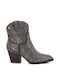 Xti Suede Women's Ankle Boots with Medium Heel Brown