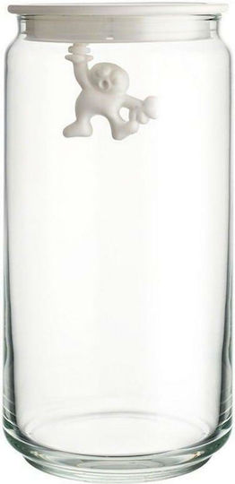 Alessi Vaza Uz General cu capac Sticlă Transparent 1400ml