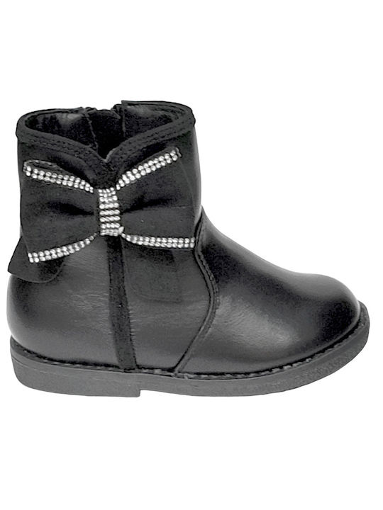 SmartKids Kids Boots Black -ΜΑΥΡΟ