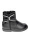 Kids Boots with Zipper Black