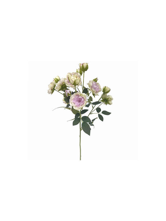 Zaros Μπουκέτο από Τεχνητά Λουλούδια Τριαντάφυλλο 55cm