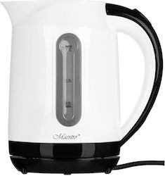 Maestro Feel Maestro Βραστήρας 1.7lt 2000W Λευκός