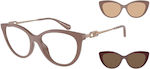 Emporio Armani Eyeglass Frame Brown EA4213U 51461W