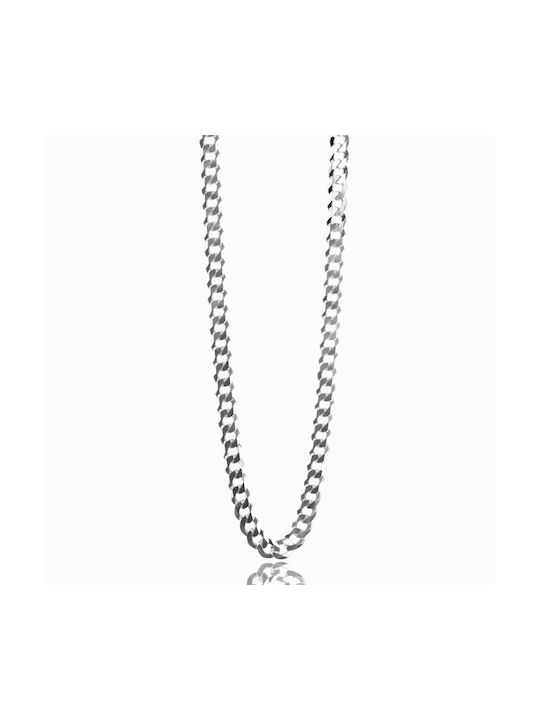 Gourmet Silver Chain Neck Length 55cm