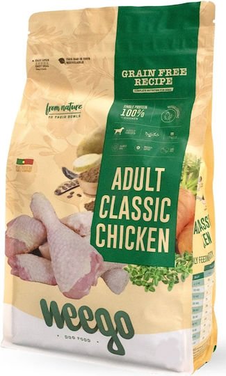 Weego Adult Classic Grain Free Chicken 2kg Dry Food Grain-Free for Adult Dogs with Chicken