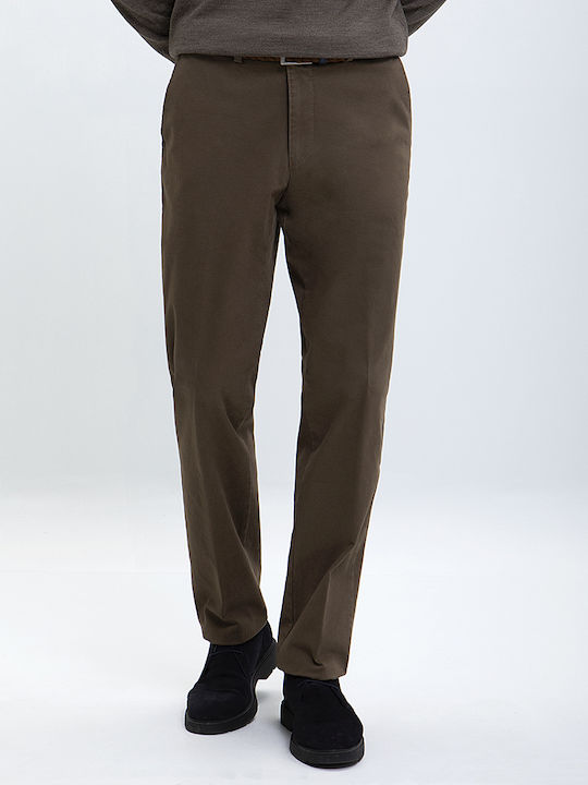 Kaiserhoff Men's Trousers Chino Brown