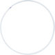 Pastorelli White Rhythmic Gymnastics Hoop Rodeo Ø85cm