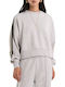 Cropped Women's Sweatshirt Gray