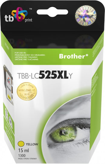 TB Print Kompatible Tintenpatrone InkJet Brother 1300 Seiten 15ml Gelb 1 Stück