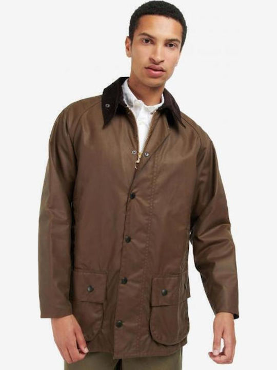 Barbour Winter Jacke Braun
