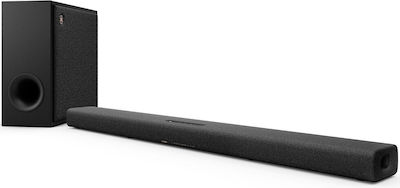 Yamaha TRUE X BAR SR-X50A Soundbar 280W 2.1.2 με Ασύρματο Subwoofer Carbon Grey