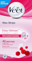 Veet Hair Removal Wax Strips 40pcs