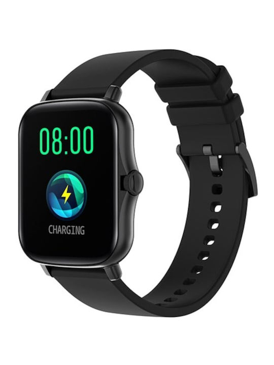 Allview Styfit M Smartwatch με Παλμογράφο (Μαύρο)