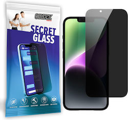 GrizzGlass Secretglass Tempered Glass (iPhone 15)