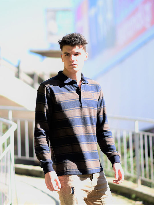 Mohicans Black Line Polo Μπλούζα Μακρυμάνικη Πο...