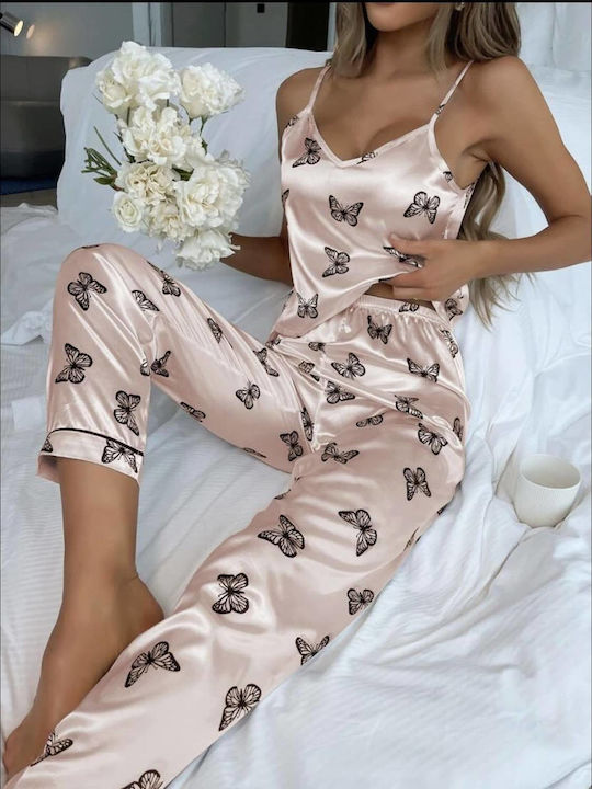 Woman's Fashion Winter Women's Pyjama Set Pink